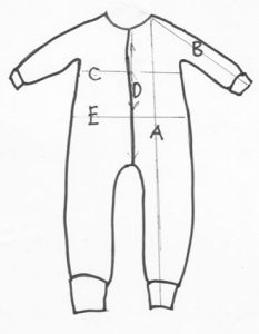 Leg suit sizing chart